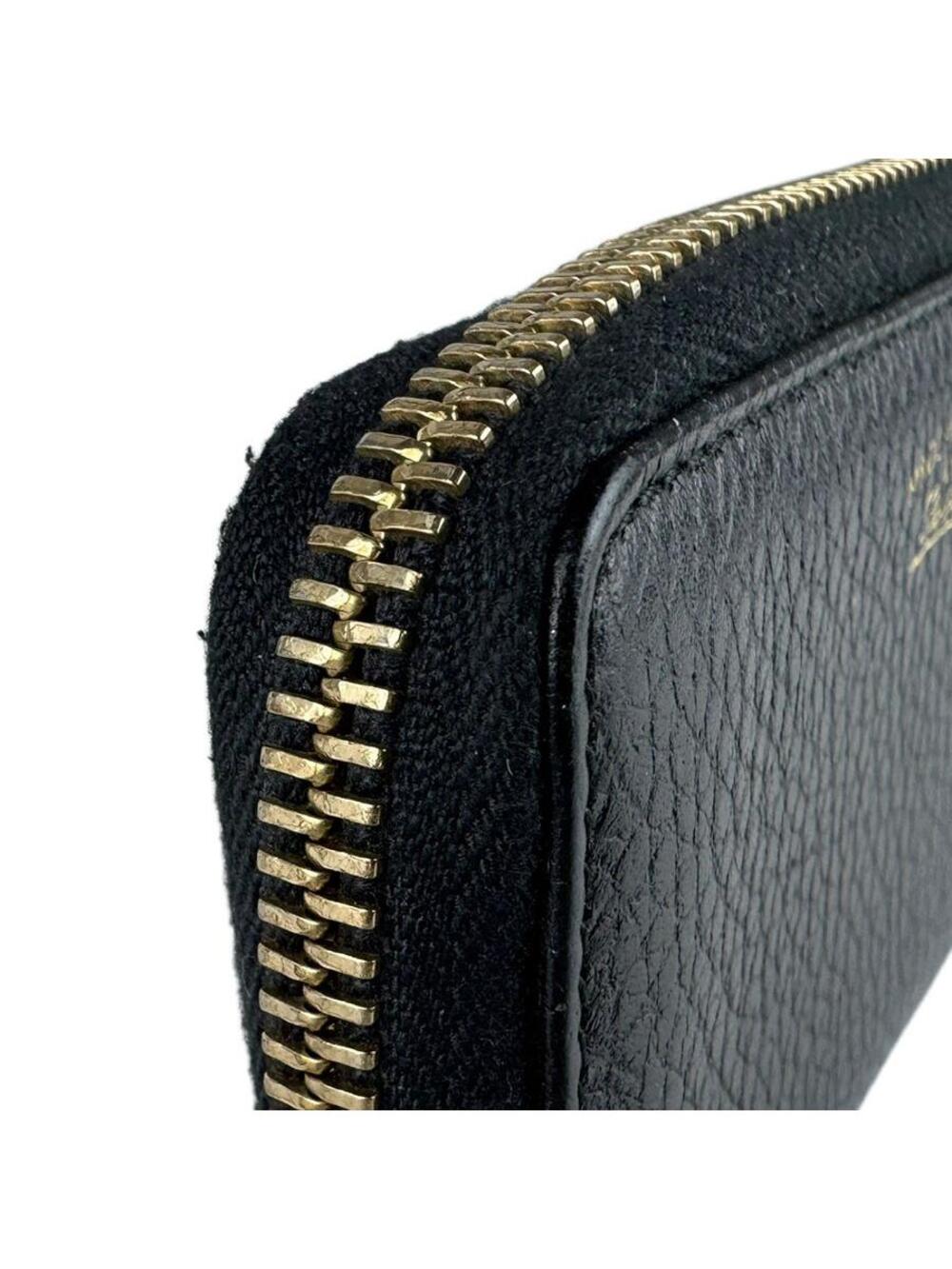 Auth Gucci Coin Purse Case Black #300921G23B - Picture 6 of 12